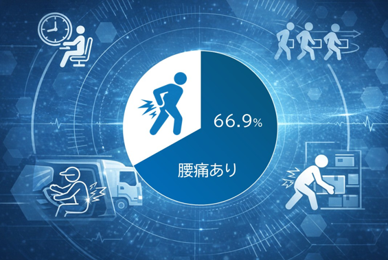 運送業で働く人は、どんな腰痛対策をしているの？